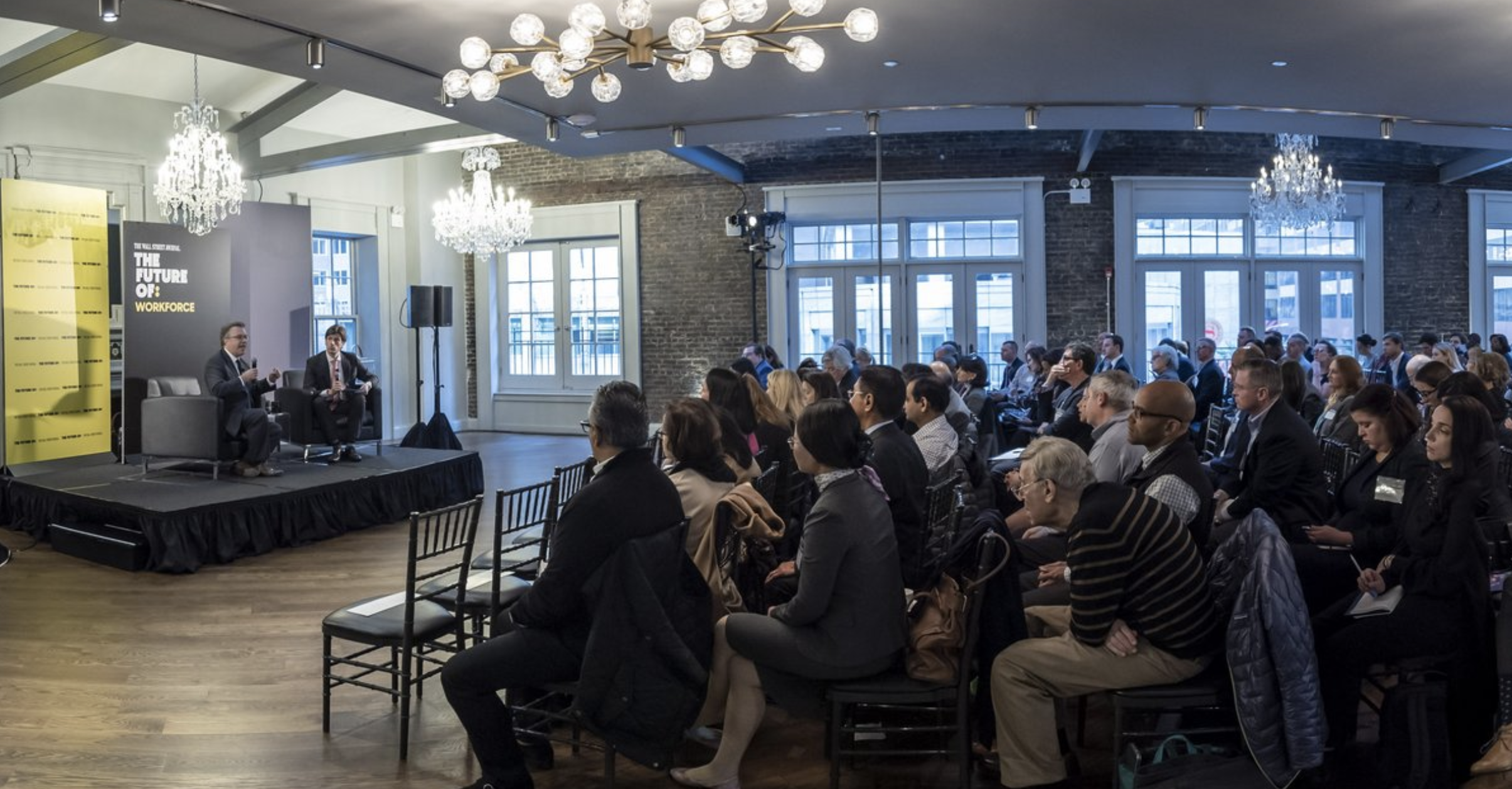 Nick Timiraos interviewing NY Fed president in 2019