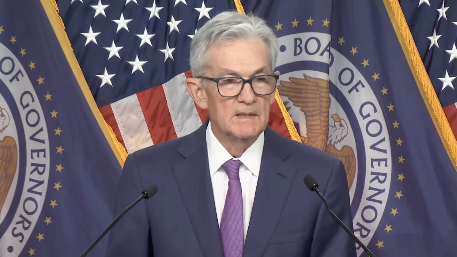 Jerome Powell, Fed's chair, Jan 2024