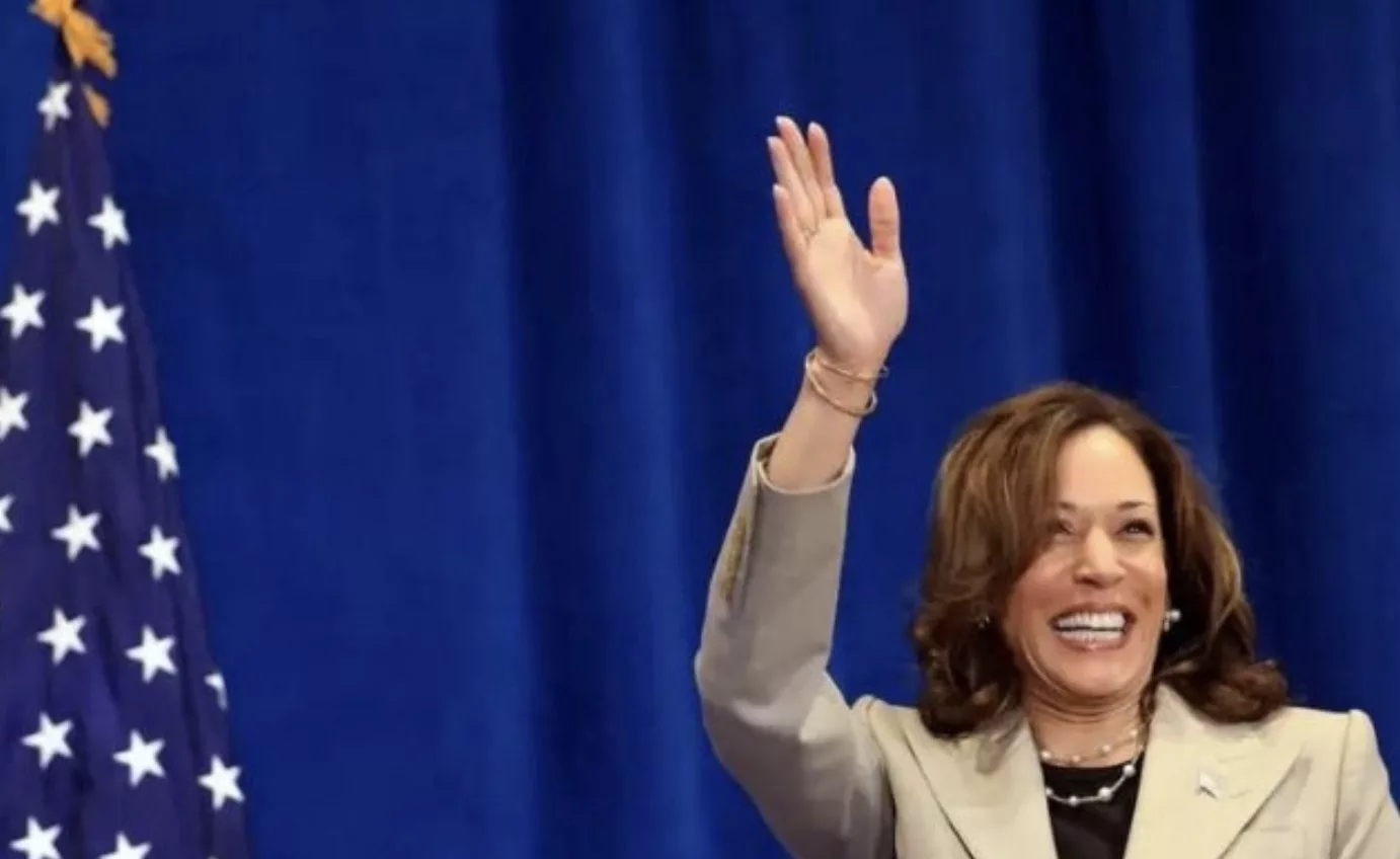 Kamala Harris at Cipriani Wall Street, NY, Sep 2024.