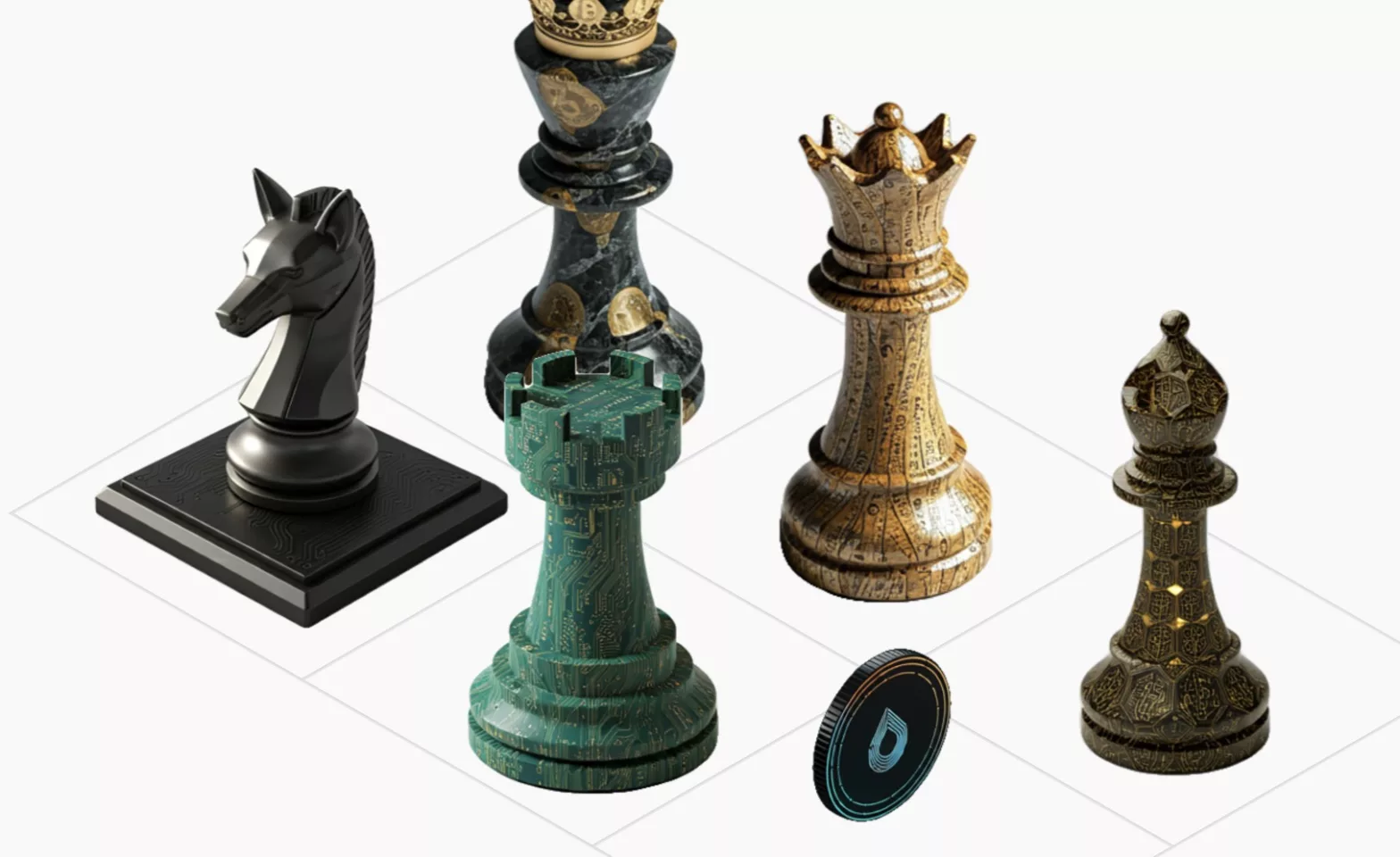 The crypto chess board.