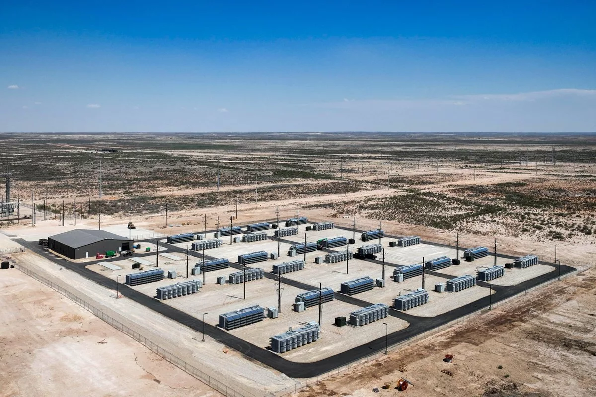 Hut 8, Salt Creek bitcoin mining site in Texas, June 2024