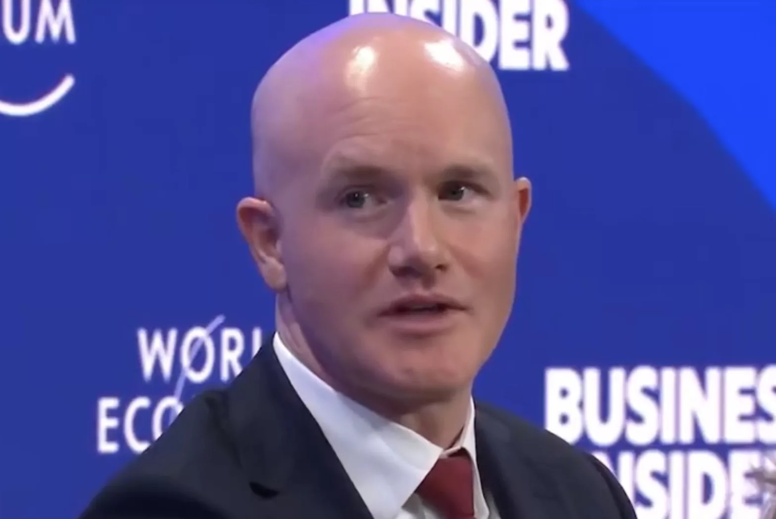 Brian Armstrong at Davos, Jan 2025