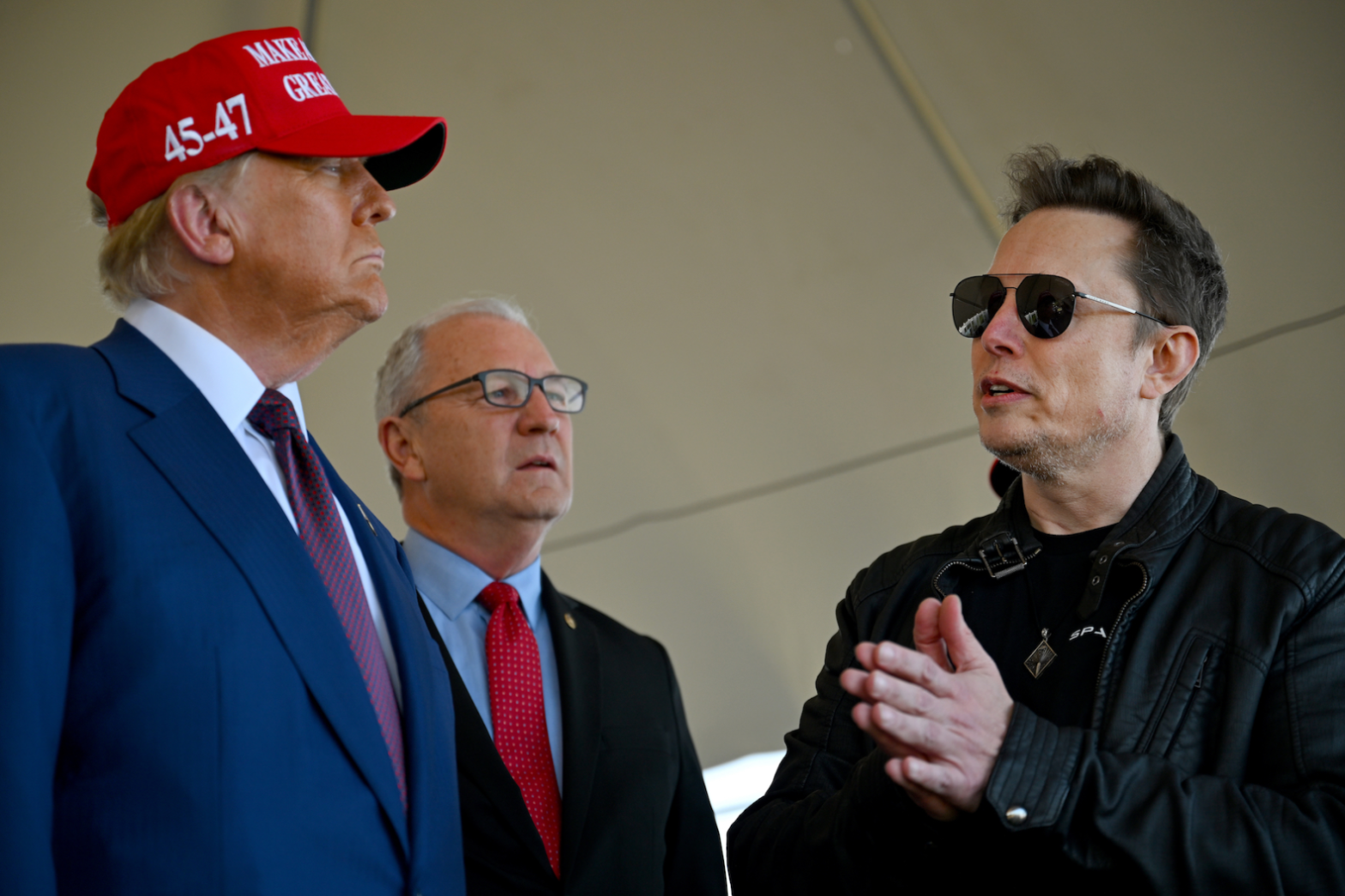 Musk and Trump, Feb 2025